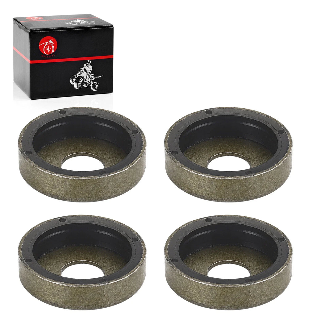 Set of 4 Front Arm Bushing Rubber Caps for Polaris Outlaw 50 90 110 (2007–2021)