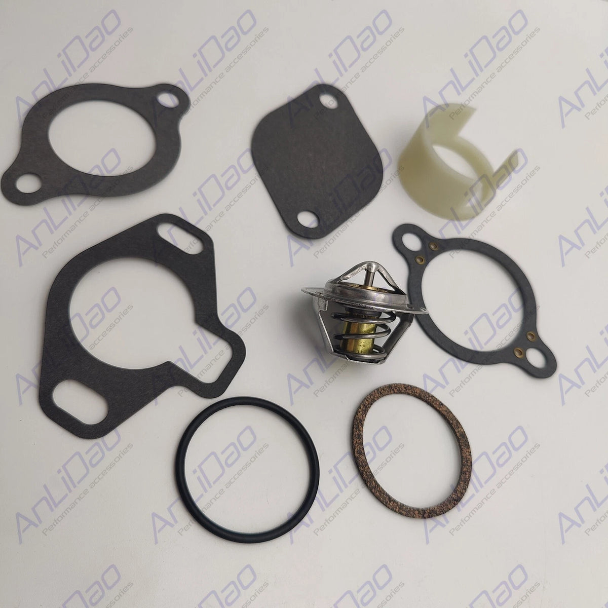 Mercruiser 4.3 5.0 5.7L Thermostat Gaskets Sleeve Kit 807252Q5 23-806922