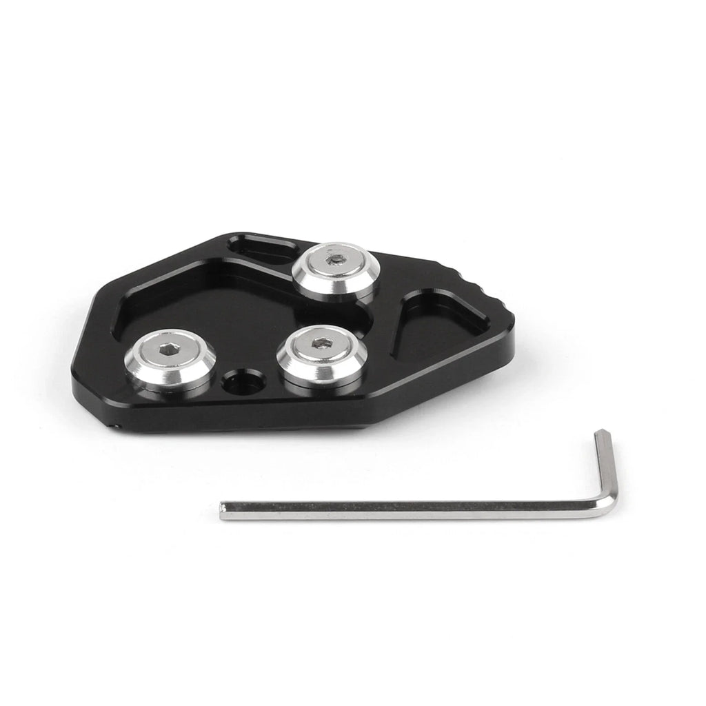 Side Stand Kickstand Plate Pad for BMW K1200S/R (2005–2008), K1400S/R (2009–2014)