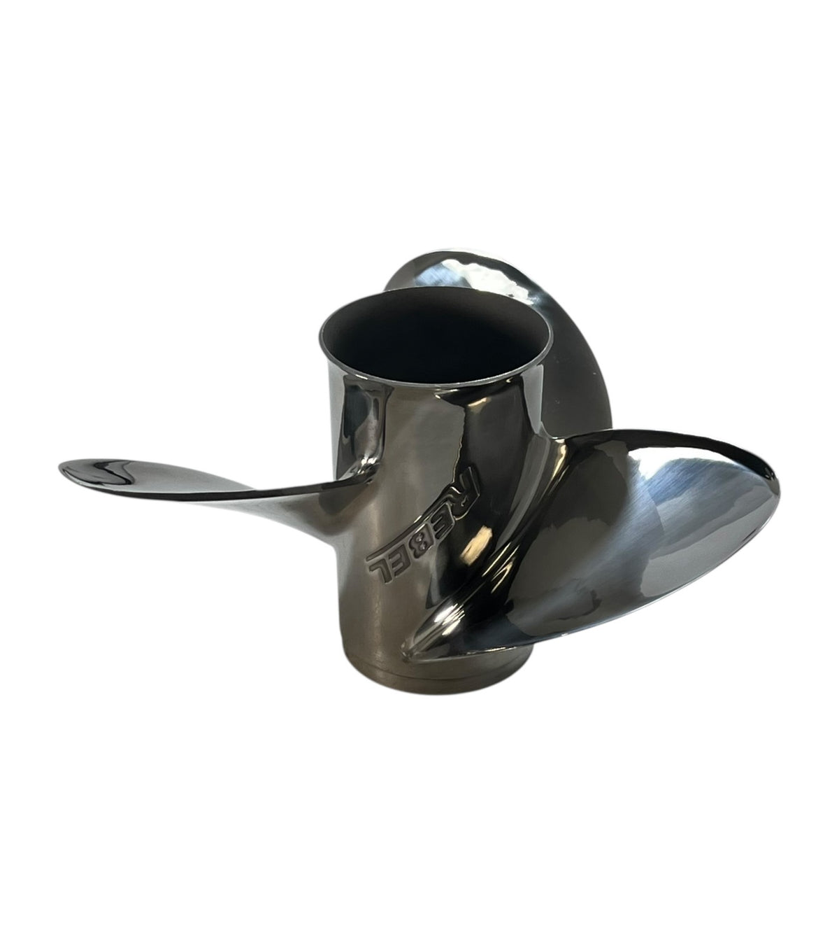 Evinrude Johnson 3 X 15 3/4 X 15 RH, Rebel Stainless Steel Propeller, 763984