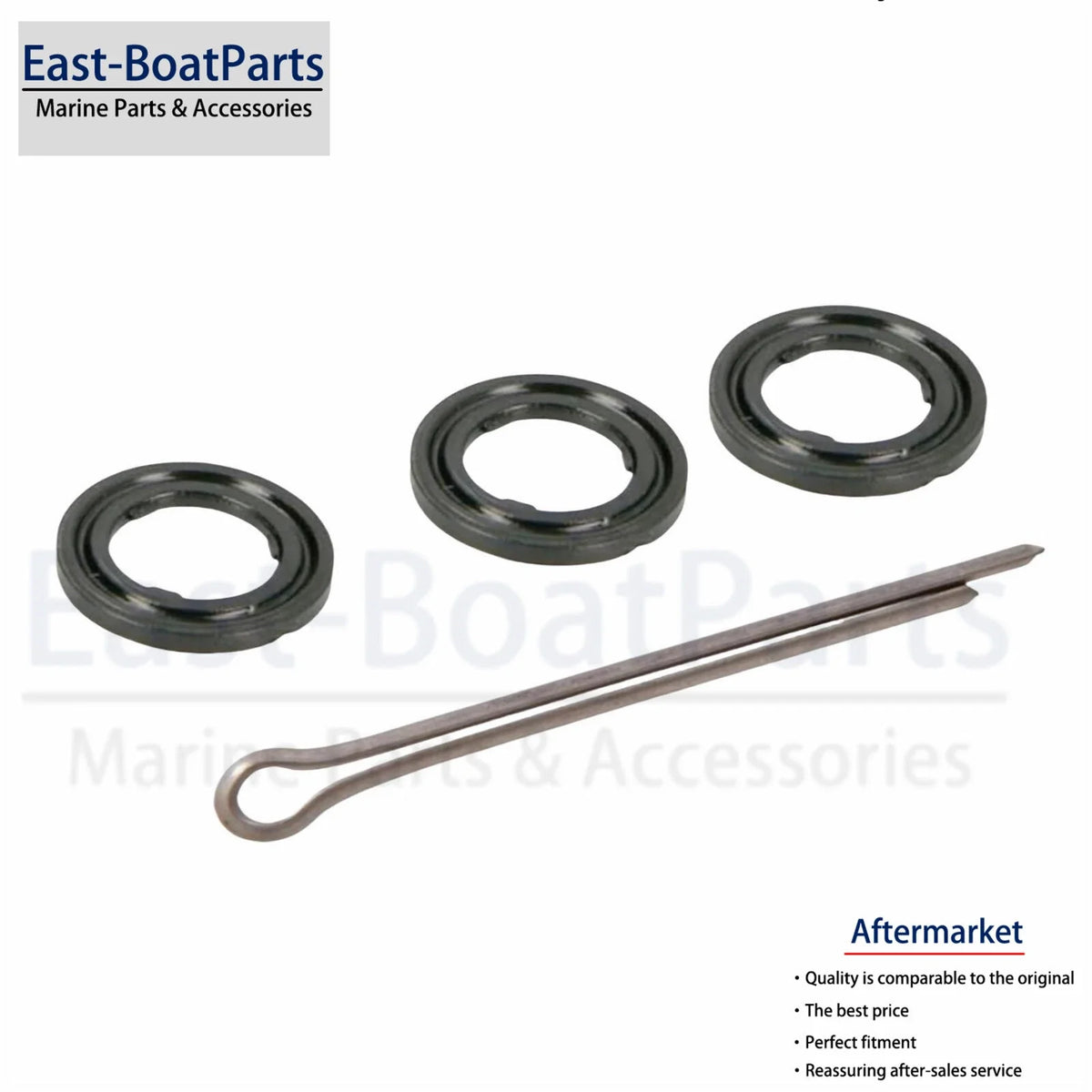 Drain Plug Gasket Repair Kit for Suzuki Outboard (Includes Propeller Nut, Cotter Pin)