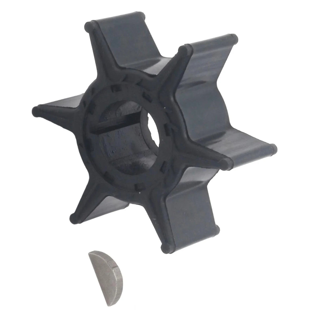 Water Pump Impeller & Key for Yamaha Outboard (6H4-44352-02, 90280-03M03-00)
