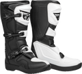 Fly Racing Maverik LT Offroad Motorcycle Boots White/Black US 12