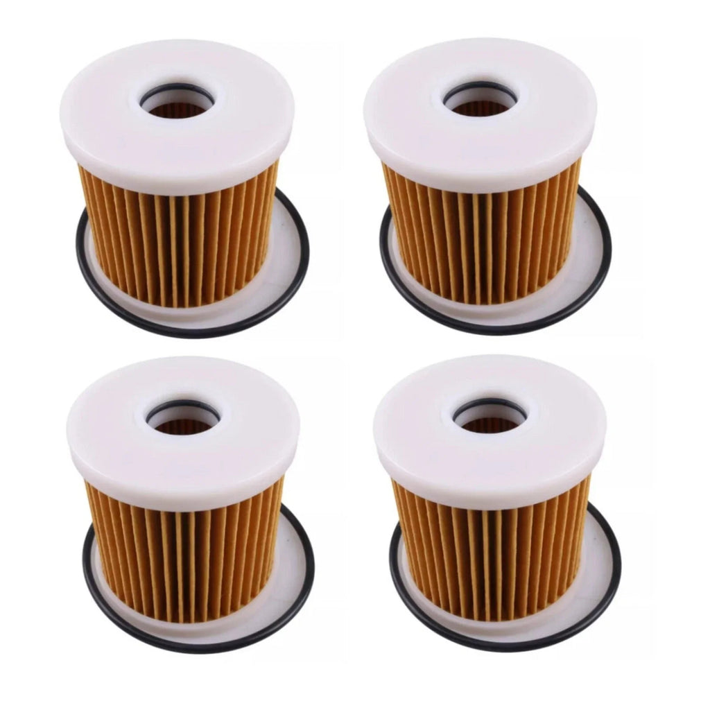 Set of 4 Fuel Filters for Yamaha Marine Honda Outboard (90794-46871-00, 90794-46911)