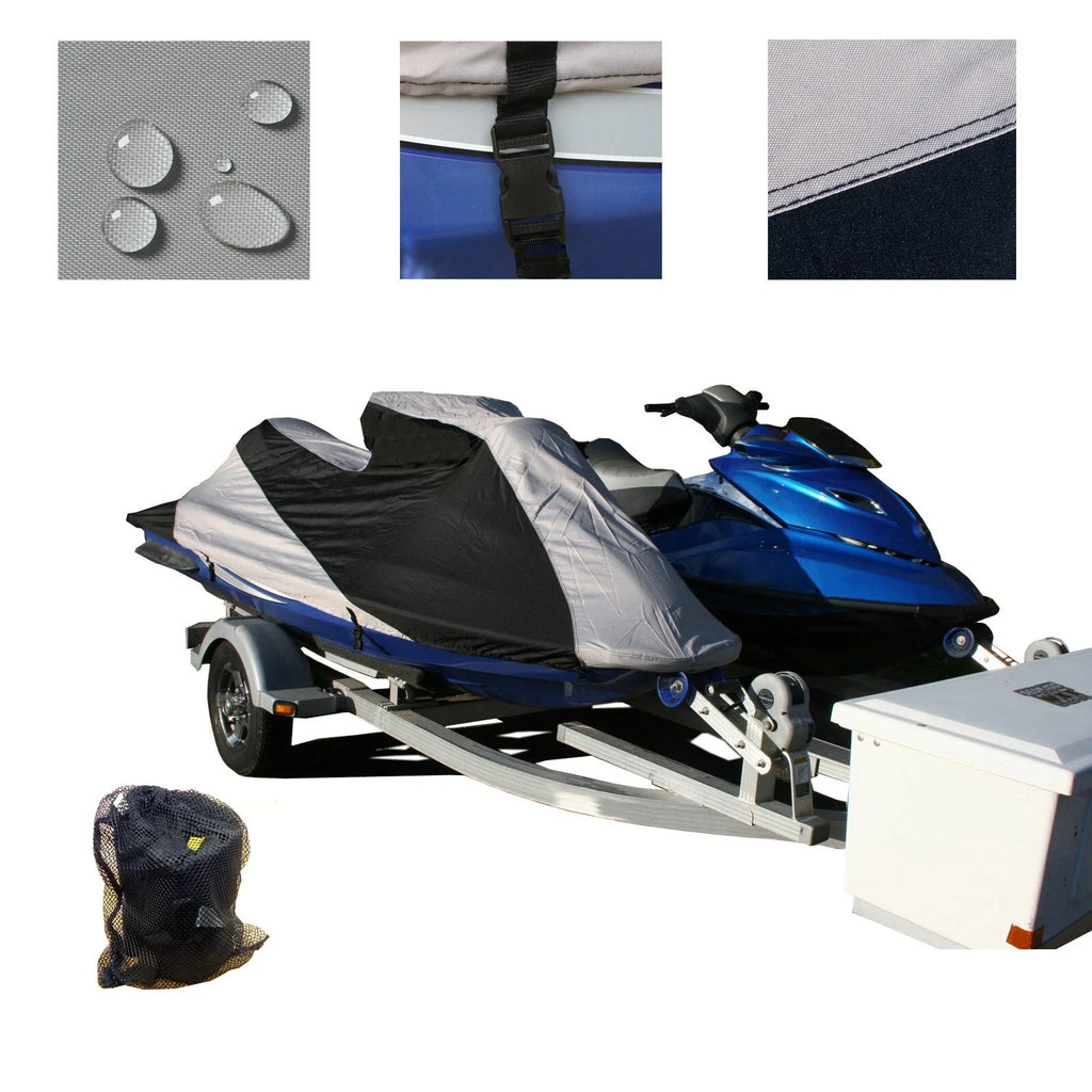 Custom Fit Trailerable Jet Ski Storage Cover for Sea Doo Wake Pro 215 (2010–2019)