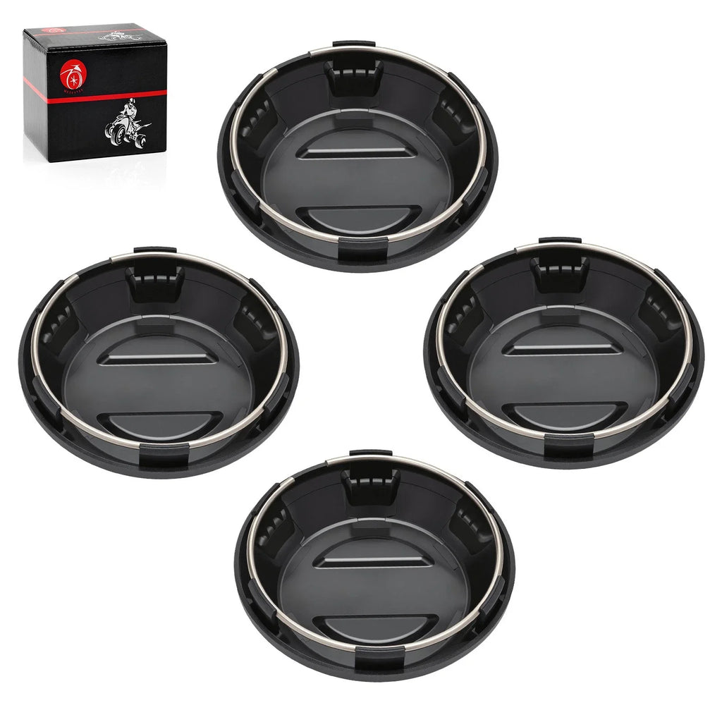 Set of 4 Center Hub Wheel Caps for Polaris RZR PRO XP 4 Sport (2021–2025)
