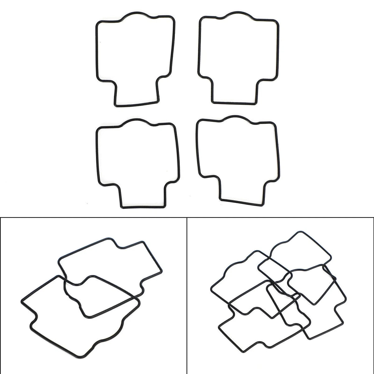 Carburetor Float Bowl Gaskets Kit for Kawasaki ZX1100 ZX900 ZX600 (1989–2005)