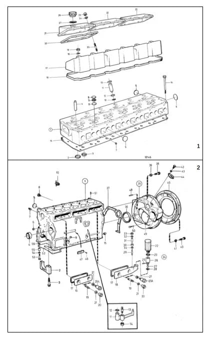 Head Gasket Set for Volvo Penta AD41 (1990–1995)