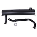 Muffler 7100840 with Pipe 6701151 for Bobcat 751 773 7753 S130 S150 S175 S185 T140