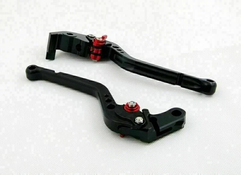 Long Brake Clutch Levers for Aprilia Tuono V4R (2011–2014) T9 Black