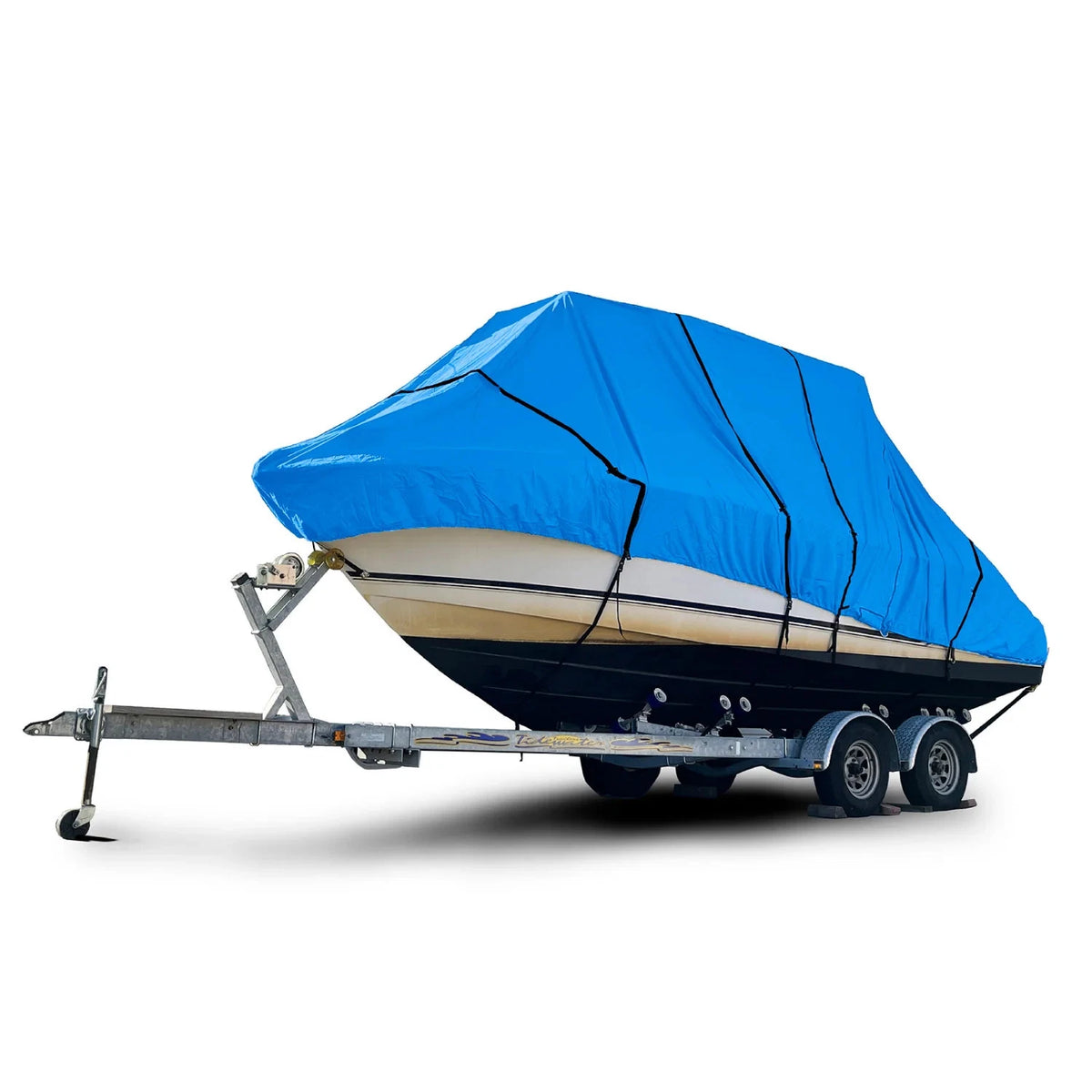 Grady-White 226 Sailors Walk Around Cuddy T-Top Hard-Top Boat Cover Blue Durable