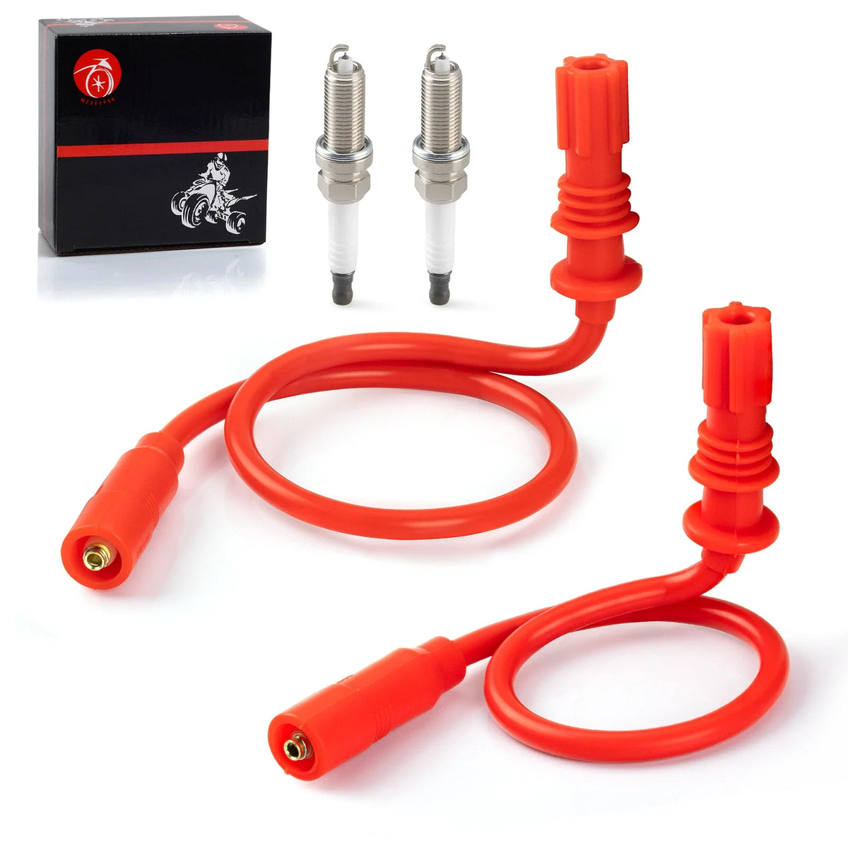 Spark Plug & Wire Set for Polaris Scrambler Sportsman 1000 (2014–2024)