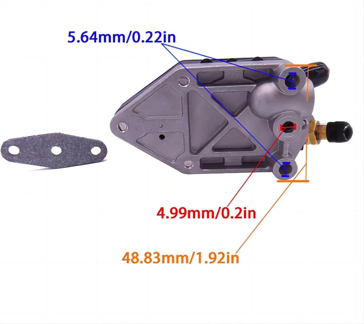 Fuel Pump for Johnson Evinrude Outboard (438562, 0438562, 18-7351, 0434728)