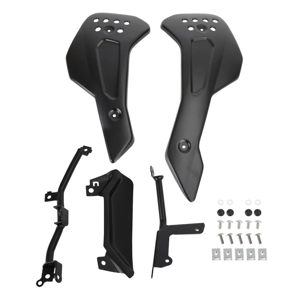 Lower Engine Belly Protection Plates for Triumph Trident 660 (2021) Black T9