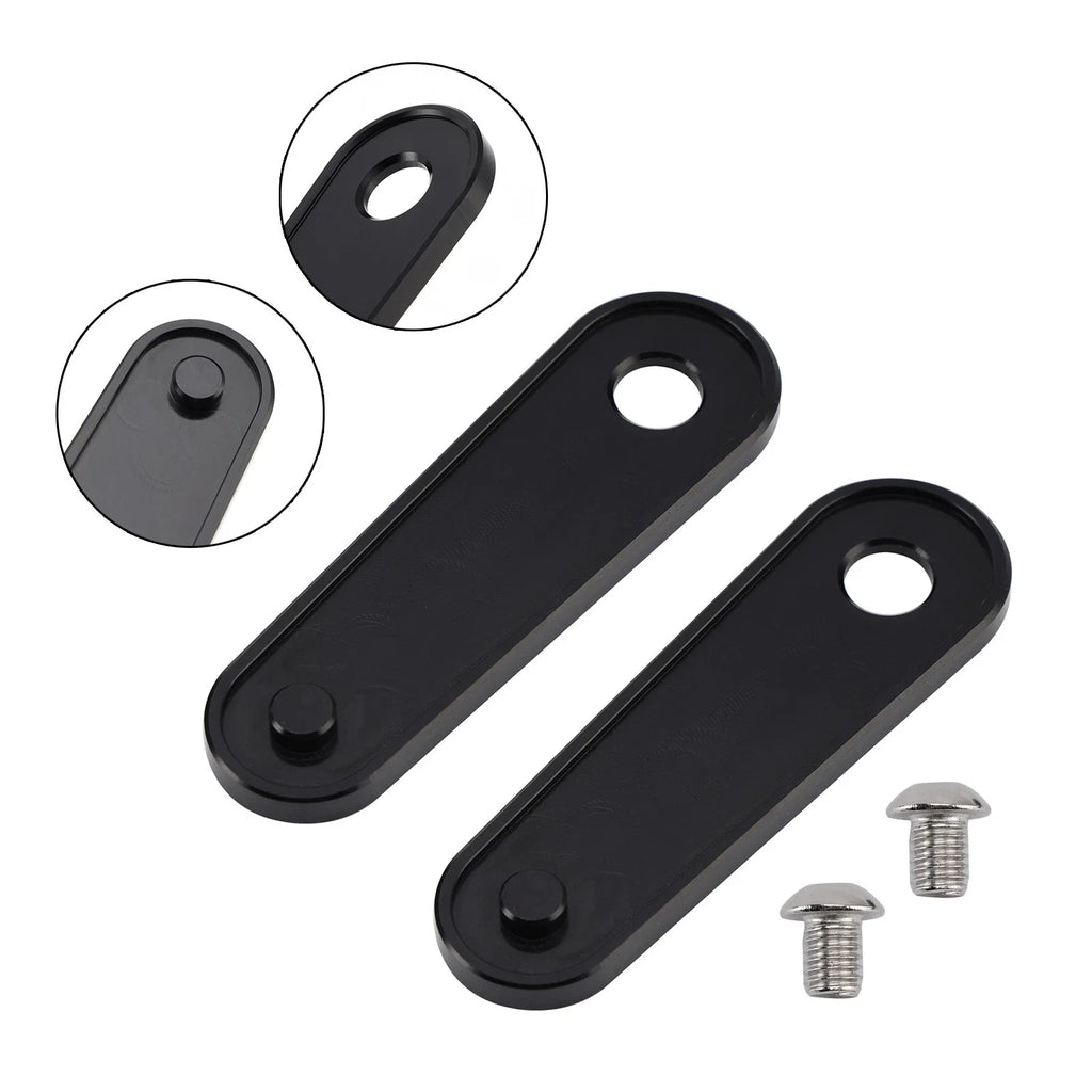 Rear Floorboard Foot Peg Frame Plates for Electra Glide, Road Glide (1993–2023)
