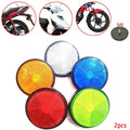 Reflector Circular Reflector Motorcycle Refraction Trucks 6cm Bicycles Car