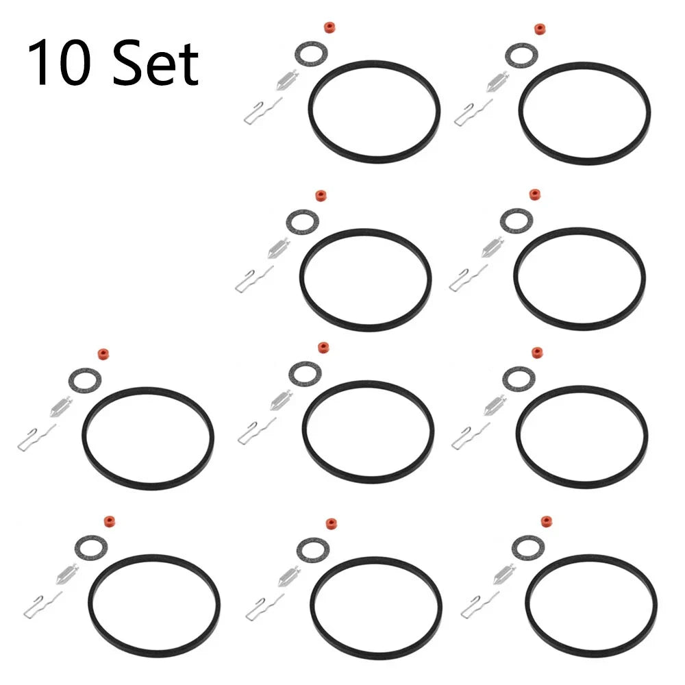 Set of 10 Carb Needle Seat Kit for Tecumseh 631021 631021A 621021B Eska 631031B