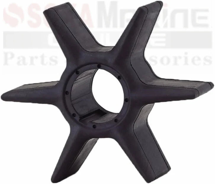 Water Pump Impeller with Key for Yamaha Outboard Motor (6AW-44352-00)
