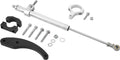 HARDDRIVE Steering Damper 14-16 Flt Silver for Harley Davidson Road Glide
