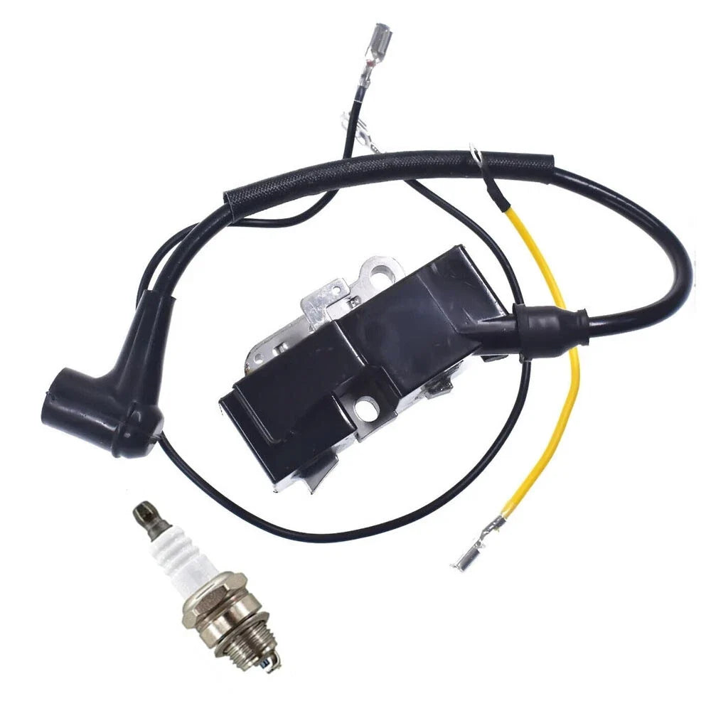 Ignition Coil Spark Plug for Husqvarna 345 350 357 359 362 365 371 372 (2000–2023)