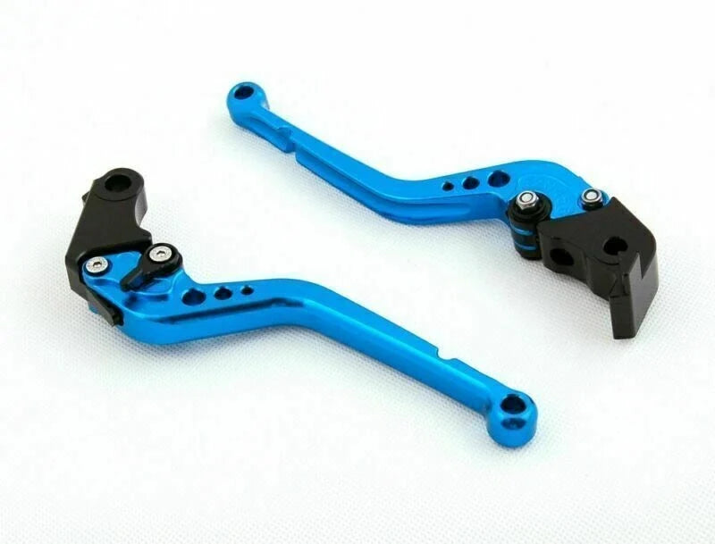 Long Brake Clutch Levers for BMW HP2 Sport (2008–2011) Blue T9