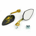 Universal 8mm 10mm Motorcycle Rear View Side Mirrors GD T9