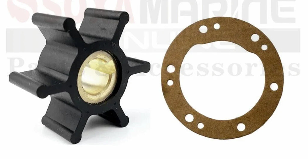 Impeller with Gasket for Yanmar (Replaces 124223-42092, 128296-42070)