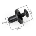 10 Pack Fairing Panel Trim Clips for Motorcycle U T9 (6mm)