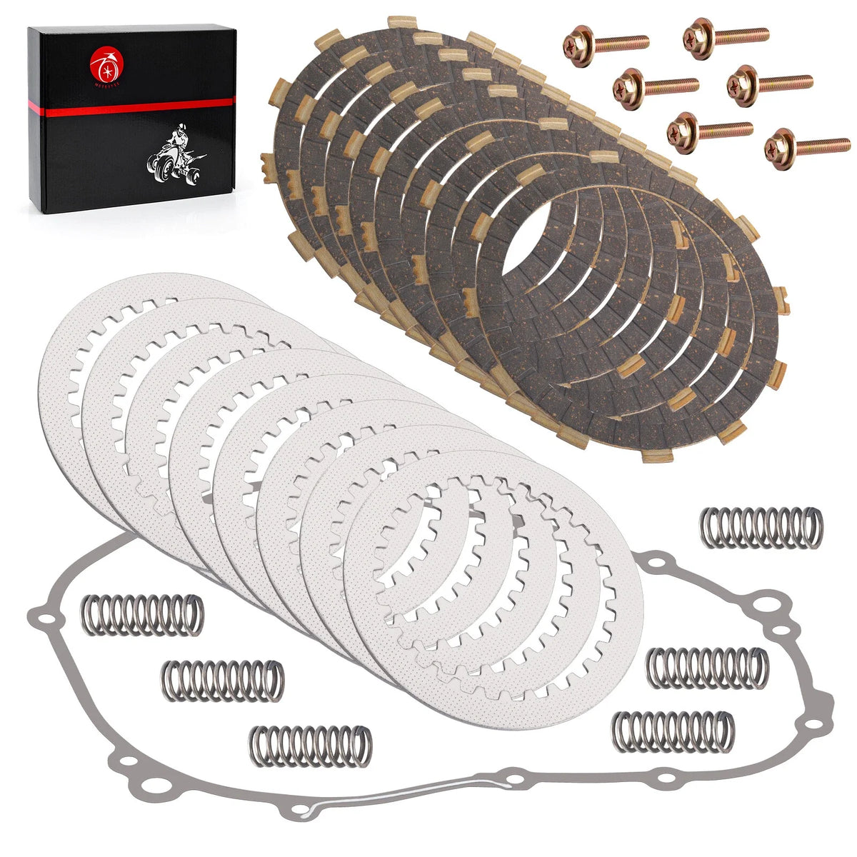 Clutch Friction Steel Plates & Springs Set for Yamaha FJ09 (2015–2016)