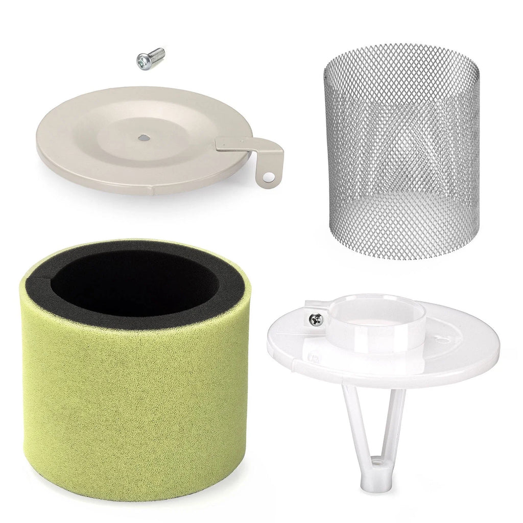 Air Filter Foam and Guide Holder Kit for Kawasaki Bayou KLF220A KLF250A KLF300B (1990–2004)