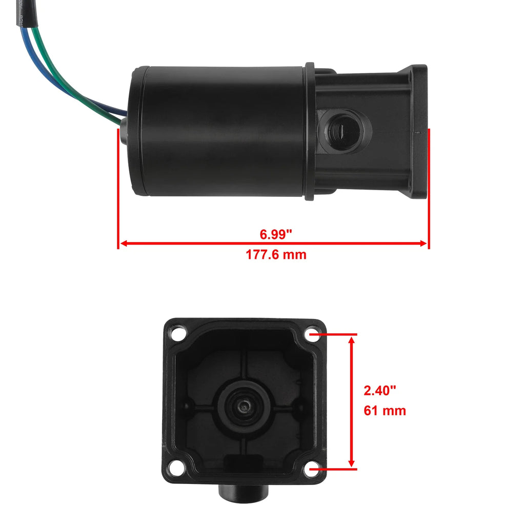 Tilt Trim Motor for Mercury (893907A02, 813447, 885654T1, 819479A1, TRM0047, 82-7866)