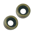 Set of 2 Lower Unit Oil Seals for Mercury Marine Mercruiser (26-30900T, 26-30900)