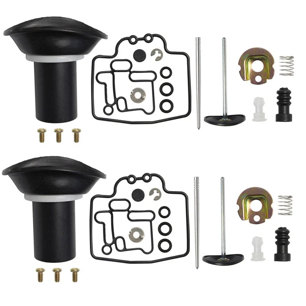 2X Carburetor Plunger Diaphragm Kit for Yamaha YP250 (2000–2010)
