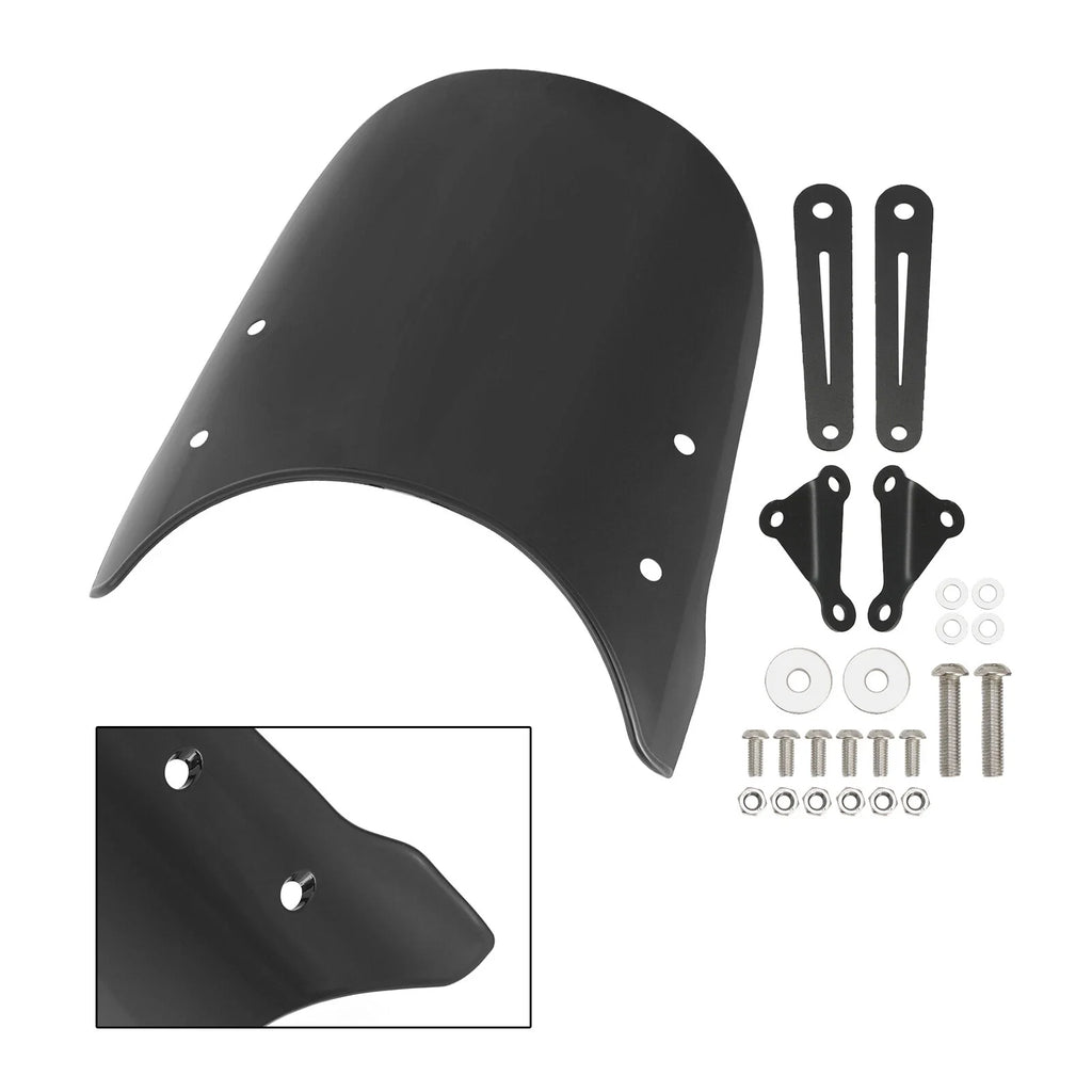 Windshield WindScreen for Moto Guzzi V7 Classic V9 Bobber (2016–2023)