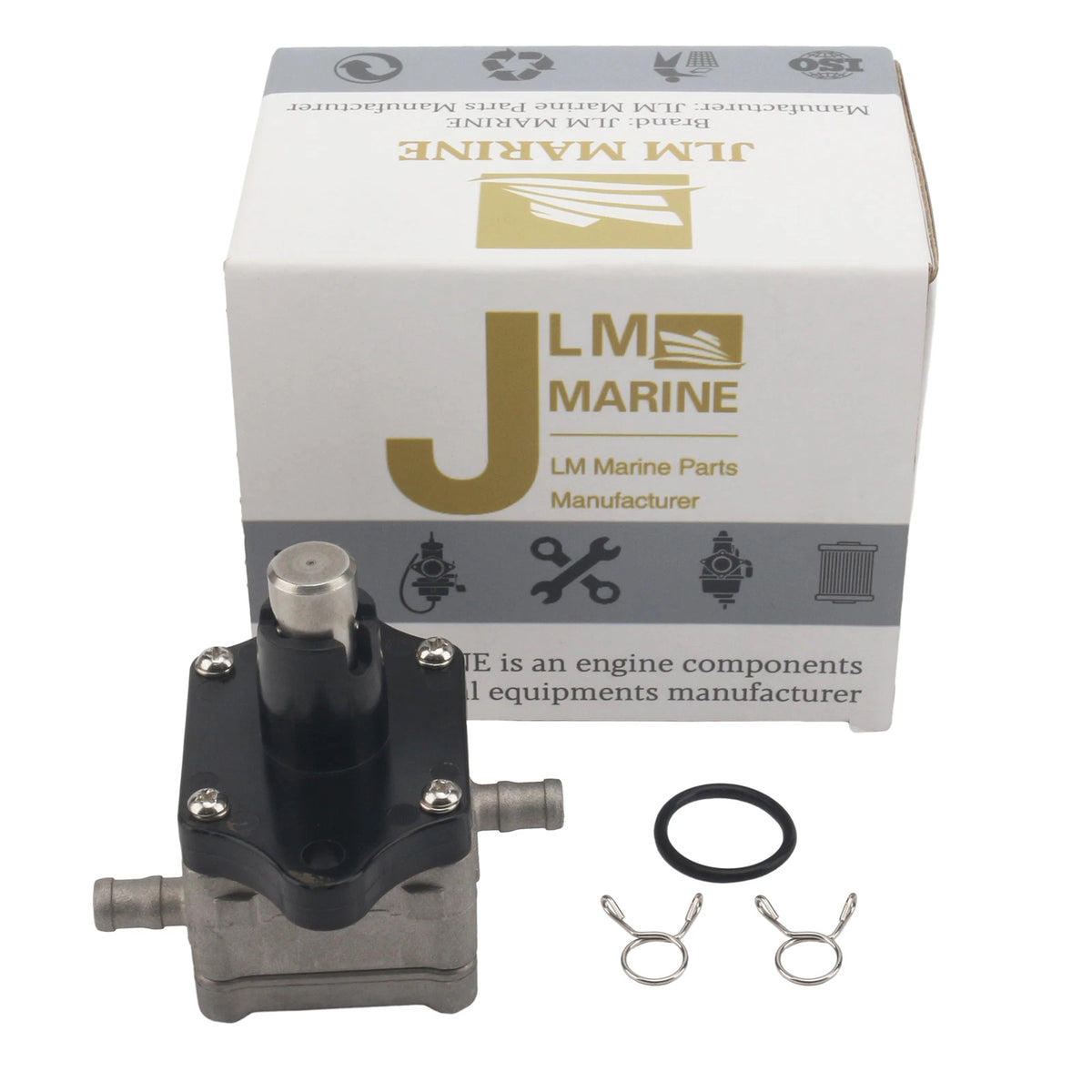 16700-ZZ5-003 Outboard Fuel Pump & O-ring Kit for Honda Marine Outboard Motor