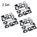 Set of 3 Carburetor Repair Kits for B&S 3HP 4HP 5HP Engines (495606 494624)