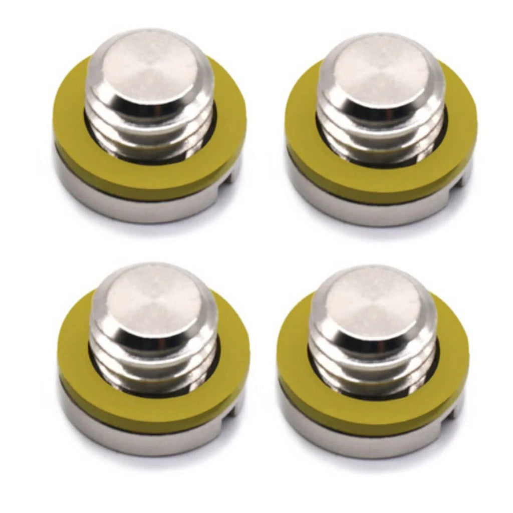 Set of 4 Drain Screw Kit for Mercury Marine MerCruiser Gear Case (10-79953Q04)