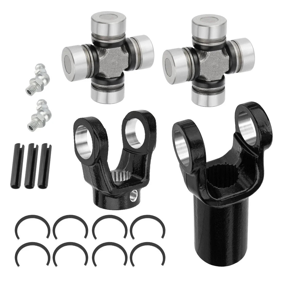 Front Prop Shaft Yoke & U-Joint Set of 2 for Polaris RZR 900 (2011–2024) #3260133