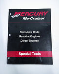 Mercury MerCruiser 90-806737-2, Special Tools Manual