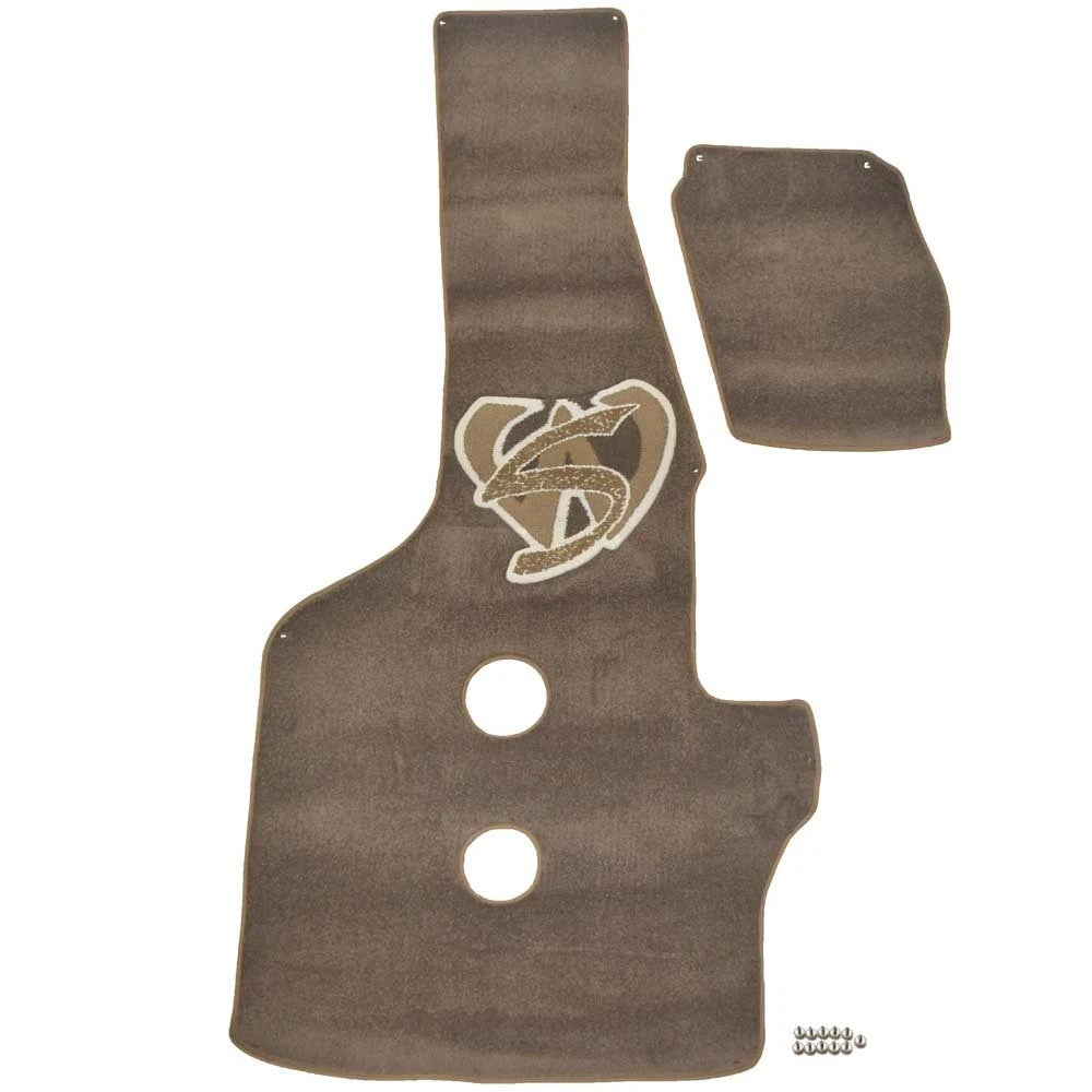 2013 Malibu Wakesetter Boat Snap-In Carpet 5689081 - Dark Taupe (2Pc)