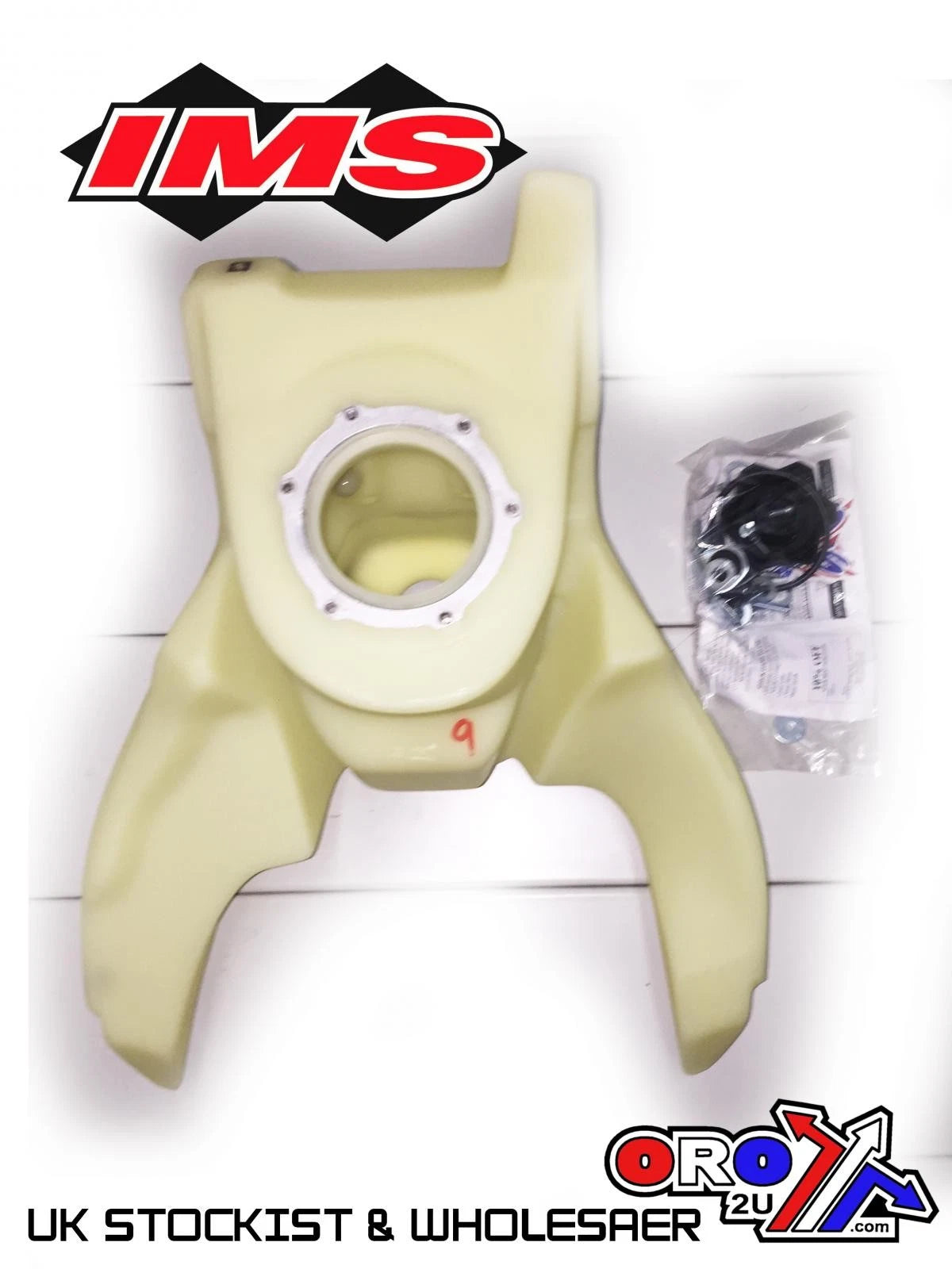 IMS Natural 3.0 Gal Fuel Tank+Screw Cap Honda CRF250RX 19-21, CRF450RX 17-20