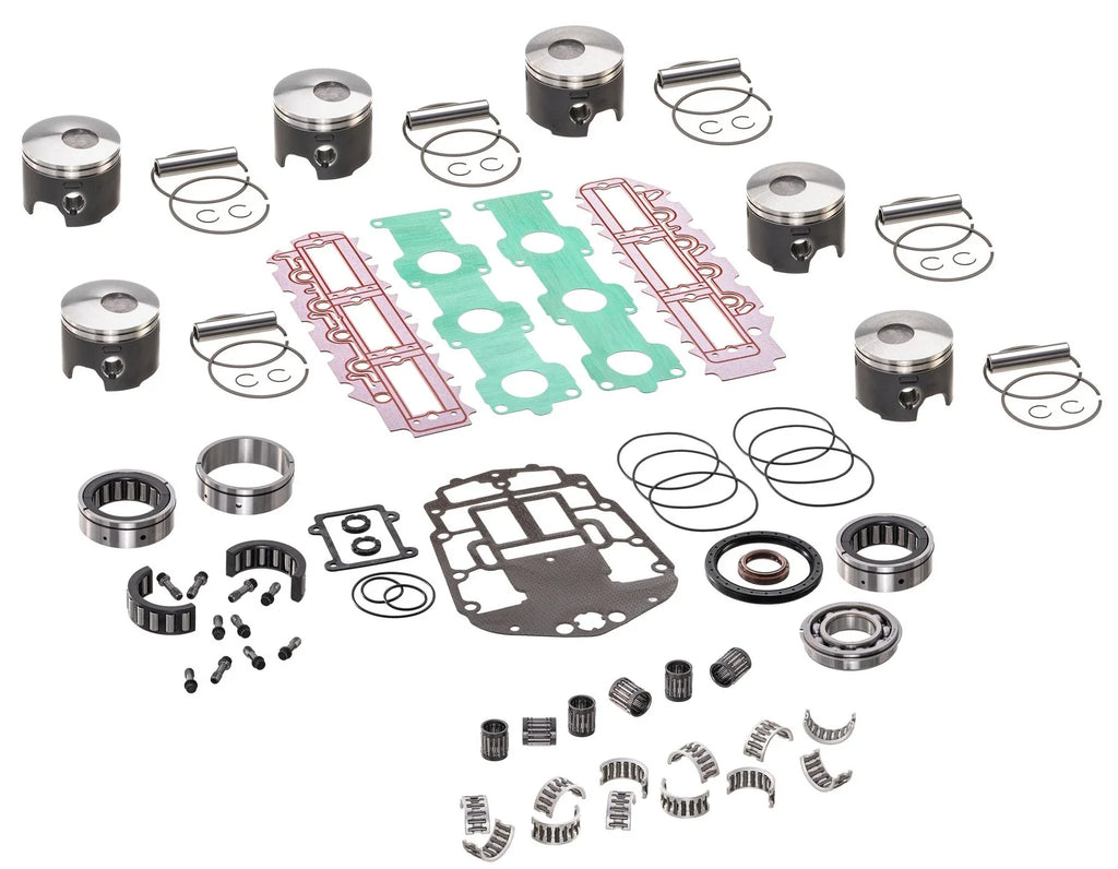 Powerhead Piston Gasket Rebuild Kit for Johnson Evinrude 150 175 HP (Std 3.601")