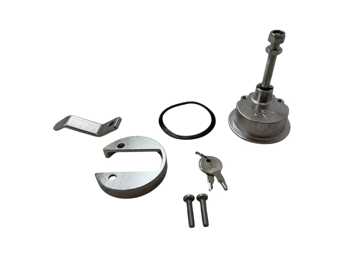 Gemlux Marine Latch Face 2 3/8" Cutout 1 7/8" with 2 Keys