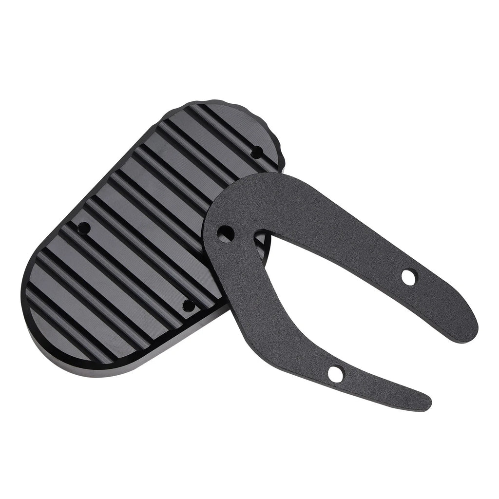 Kickstand Enlarge Pad for Bonneville T100 Street Scrambler 900 (2018–2023) Black
