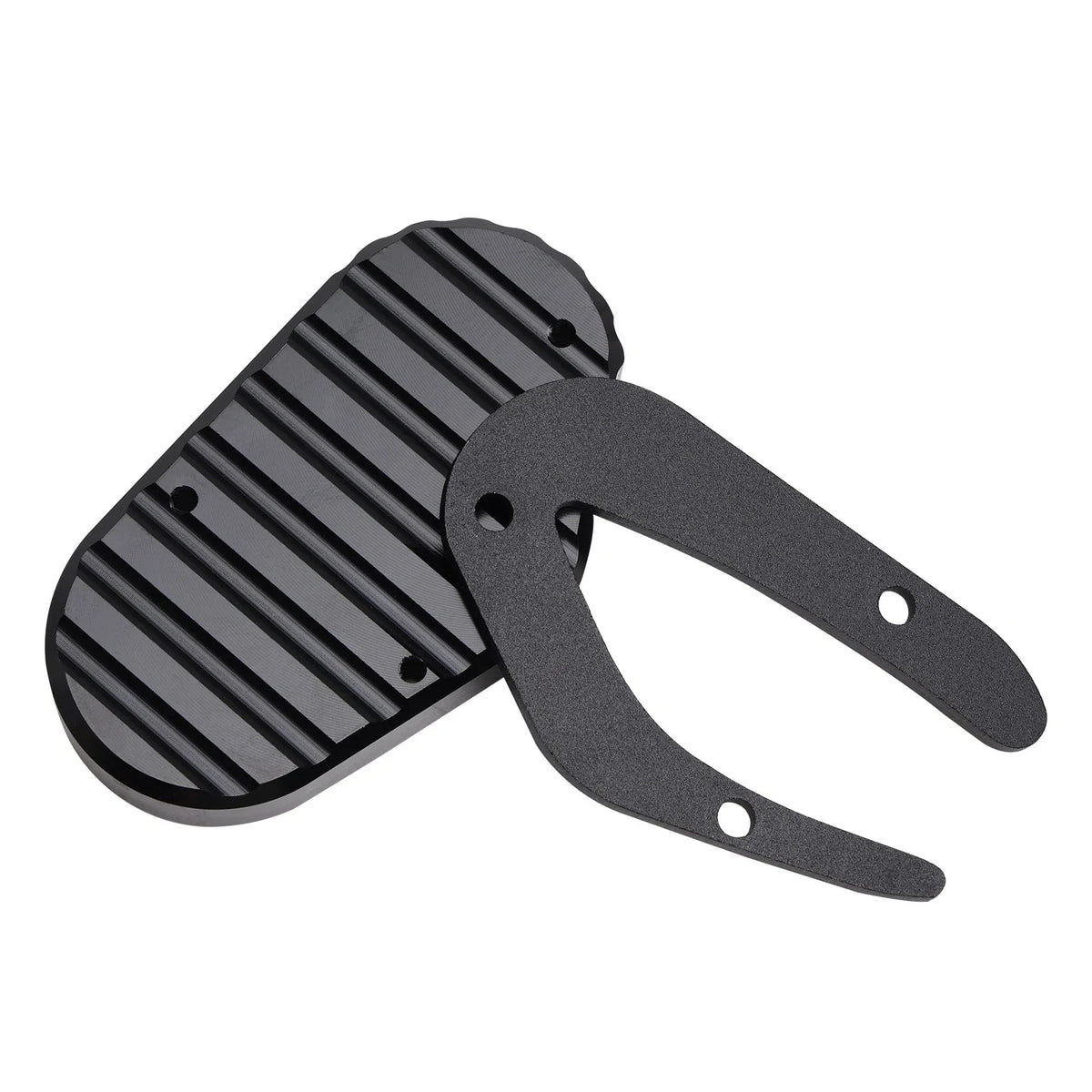 Kickstand Enlarge Pad for Bonneville T100 Street Scrambler 900 (2018–2023) Black