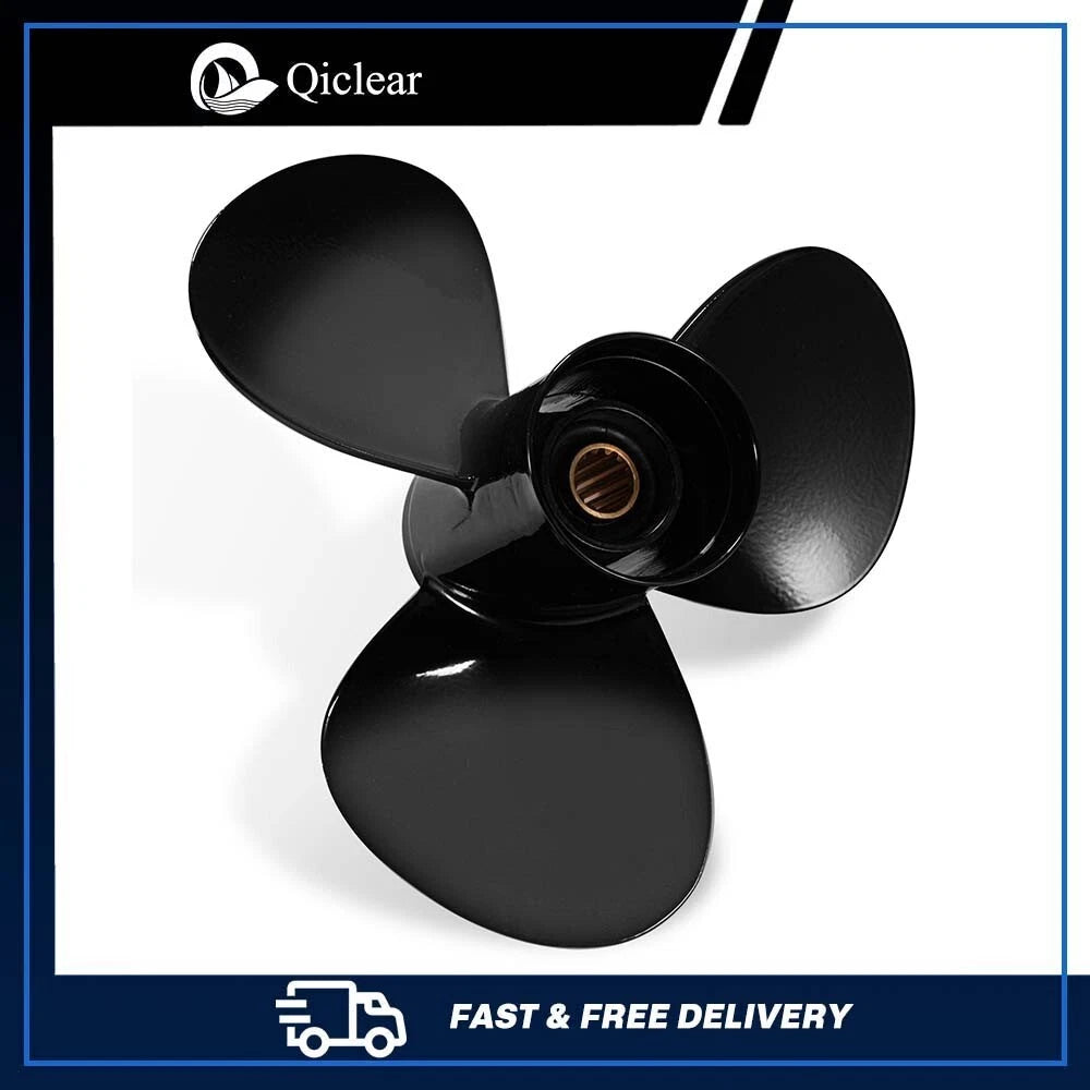 11 1/2 X 10 Boat Outboard Propeller Fit Evinrude 40-50HP 13 Spline Tooth,RH