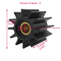Raw Water Impeller for Sherwood 17000K Cummins 6B 6C (1W5664, 7E0321)