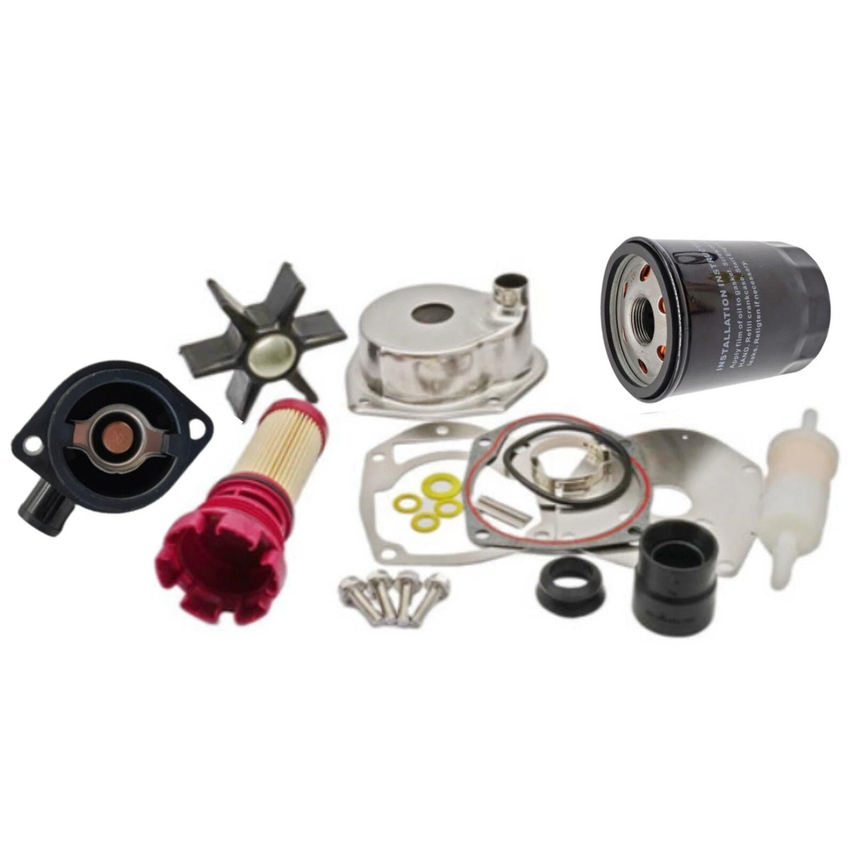 Mercury L4 Verado 4Stroke Outboard Maintenance Kit 8M0130835 Thermostat8928 64T04