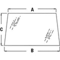 R96187 Windshield Glass Fits John Deere 7200 7210 7400 7410 7510 7600 7610 +