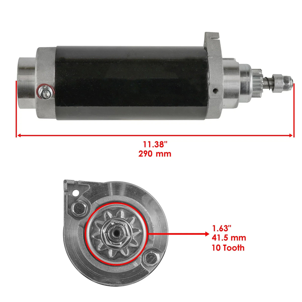 Starter for Mercury 90 90Hp 90Elo 90-Elpt (1980–1986)